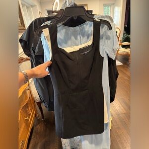 French Connection Black Mini Dress